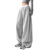 Baggy Sweatpants For Women Men High Waist Wide Leg Sweatpants Oversize Barrel Pants Casual Trousers