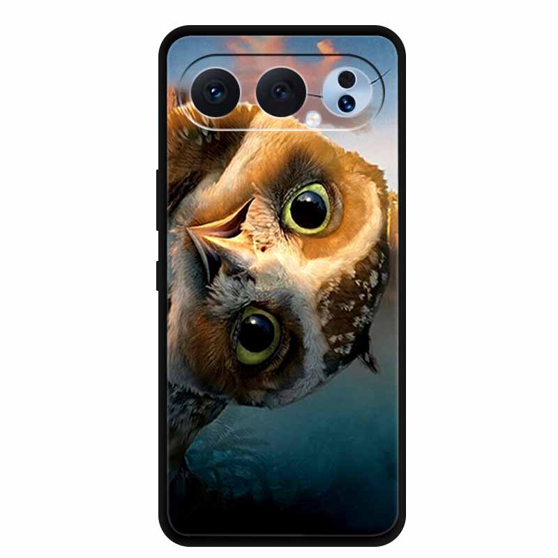 For Honor 500 Pro Case Luxury Soft Silicone TPU Back Cover for Huawei Honor 500 Pro 5G Cartoon Animal Shockproof Protective Capa