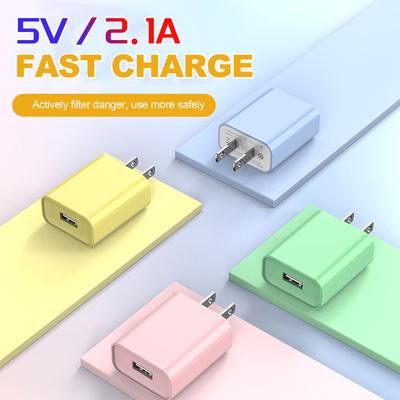 10W USB Charger 5V 2A Fast Charge Mobile Phone Charger Adapter For iPhone Samsung Xiaomi Portable US Plug Wall Charger
