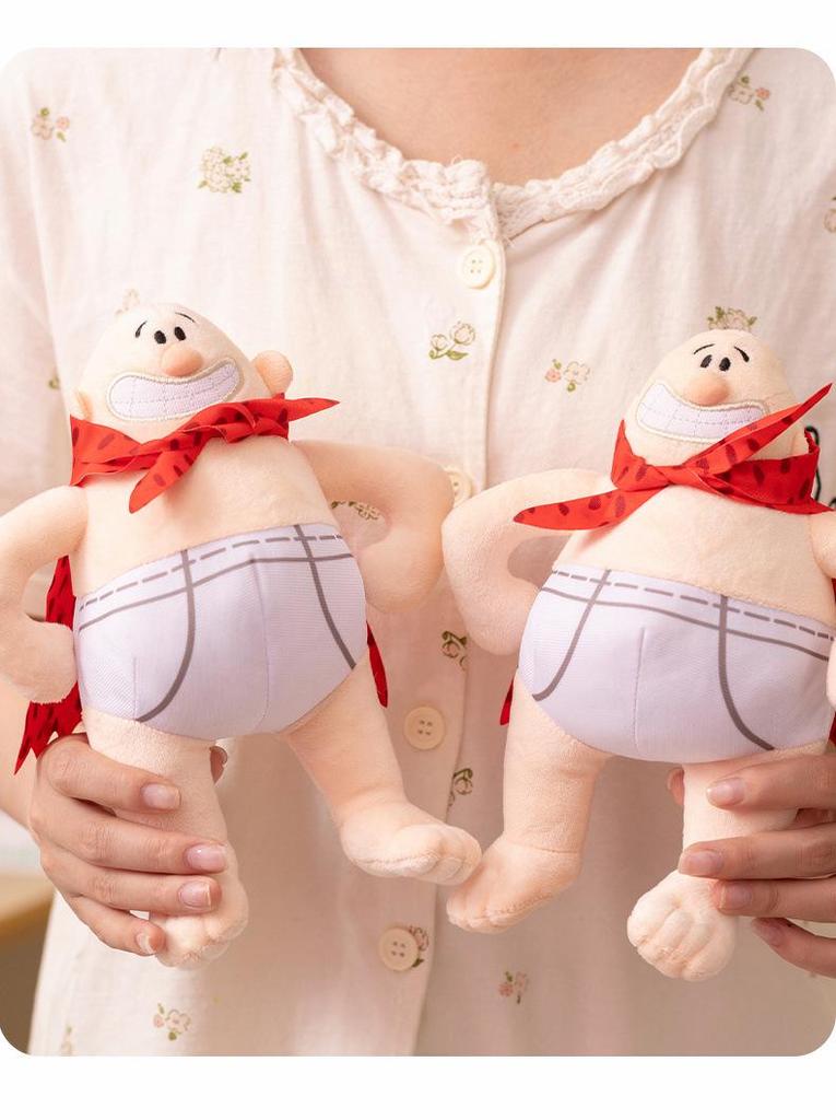 Captain Underpants & Superman Adventures Plush Doll Anime Figurine