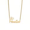 Custom Elegant Charm With Heart Name Bow Necklace For Women Girls Birthday Personalized Stainless Steel Christmas Jewelry Gift