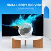 3d Holographic Advertising Lights LED Desktop Model Fan Screen With Audio Playback With Transparent Cover Holographic Fan