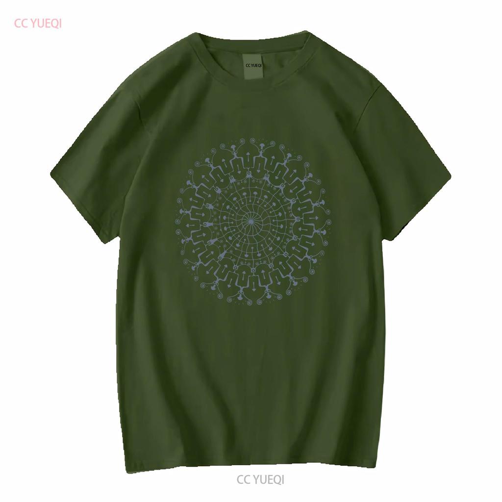 Goa Clothes Magic Mushroom Psy Clothing UV Active T Shirt Glowing Psychedelic Trippy Mandala Tribal Burning Man Black Cotton