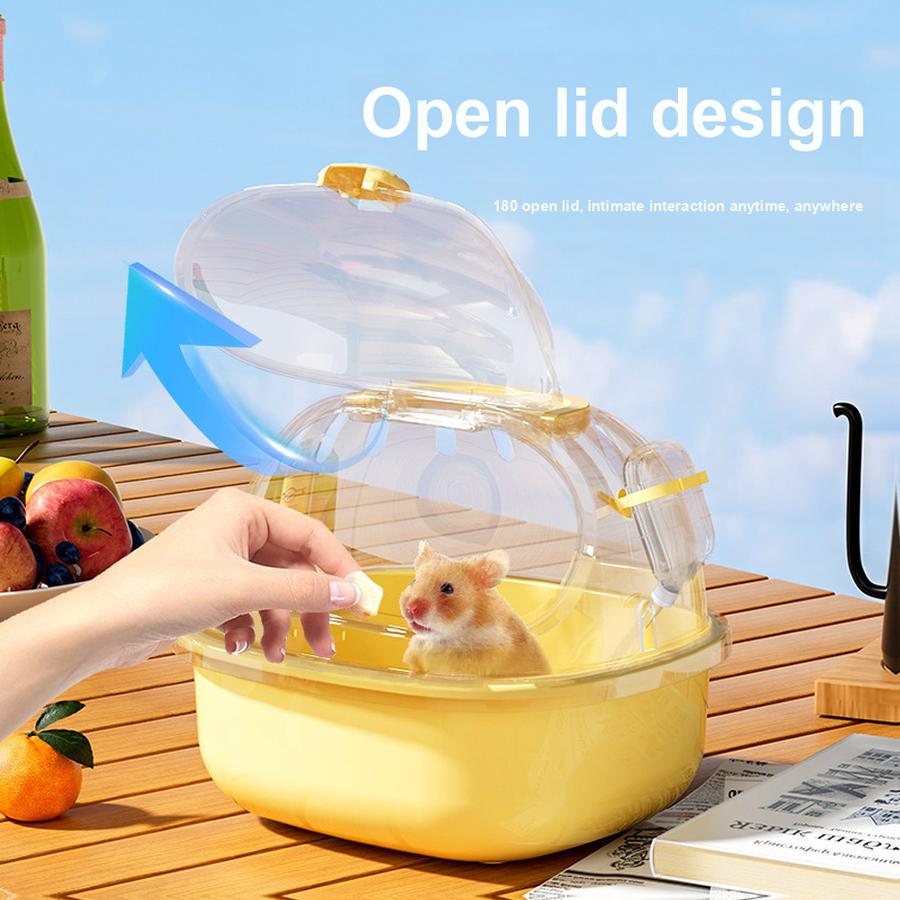 Cage pour hamster toutes saisons - Cage extérieure portable pour petits animaux - Accessoires pour hamster - Accessoires pour animaux de compagnie