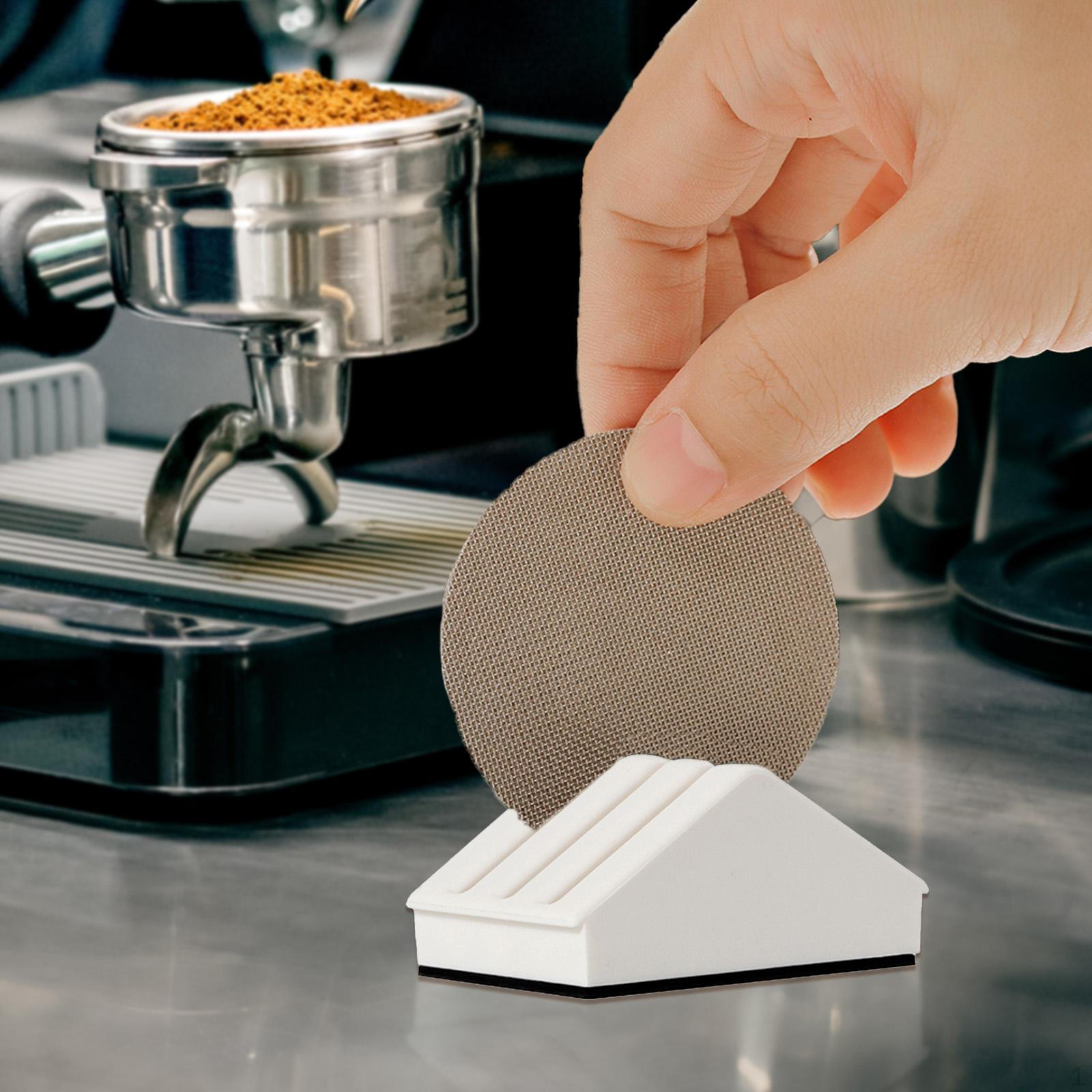 

Подставка для хранения кофейных фильтров, подставка для аксессуаров для кофемашины, подставка для экрана кофейной шайбы, для 3 grids