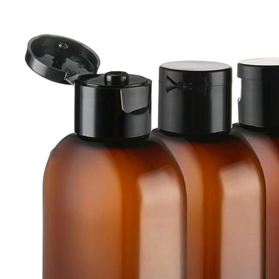 4Pcs Clear Travel Bottles Kit for Toiletries BPA-Free Leak-Proof Refillable Containers for Shampoo Lotion Oils Silicone Cream Jars Travel Accessories