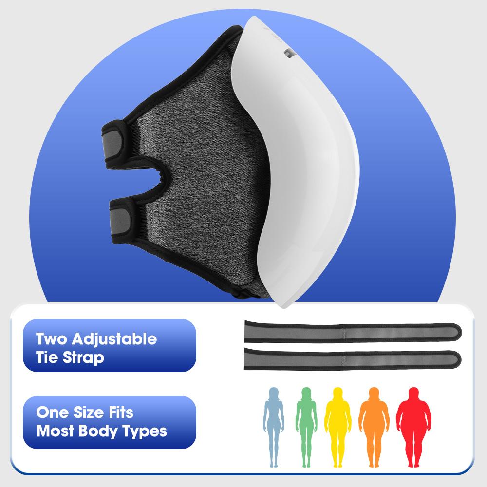 Smart Infrared Knee Massager 3 Level Heating and Vibration Knee Relaxing Massage Machine Red Light Hot Compress Knee Joint Brace