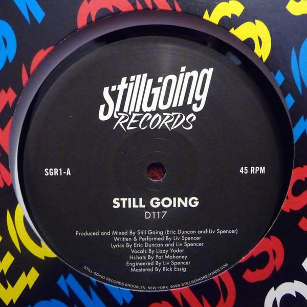 12inch Record STILL GOING  D117 SGR1 Still Going Rec 2012 US Dance  Electronica Used