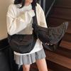 Casual Crossbody Bag for Women's Commuting, Large-capacity Fashionable and Sporty Dumpling Bag, Single-shoulder Bag
