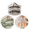 Clothes Hanging Dryer Rack Sweater Drying Folded Flat Mesh Net Dry for Laundry Indoor