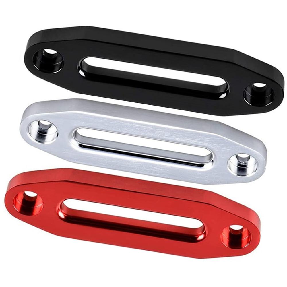 152mm 6”Aluminum Hawse Fairlead 4500lbs Winch Fairlead for Synthetic Rope Fairlead 4WD 4X4 Recovery ATV for 4500-7000