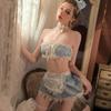 Sexy cute school lingerie pure lust maid uniform seduction bed hot passion suit JS