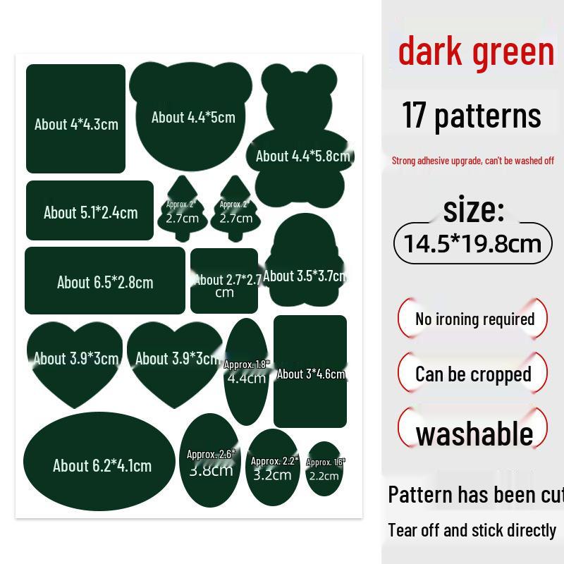 Waterproof Self-Adhesive Down Jacket Repair Patch - Traceless Fabric Hole Applique Sticker