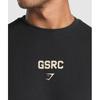Gymshark Running Graphic T shirT Black A7a2k Bb2j
