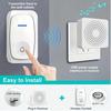 USB-Powered Smart Wireless Doorbell with 38 Adjustable Melodies and Remote Control