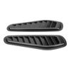 Car Air Flow Intake Hood Side Vent Decorative Cover UniversalBlack