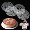 Decorating Tool Plastic DIY Spray Molds Bakeware Template Cake Stencil Set Cake Decorating Tool