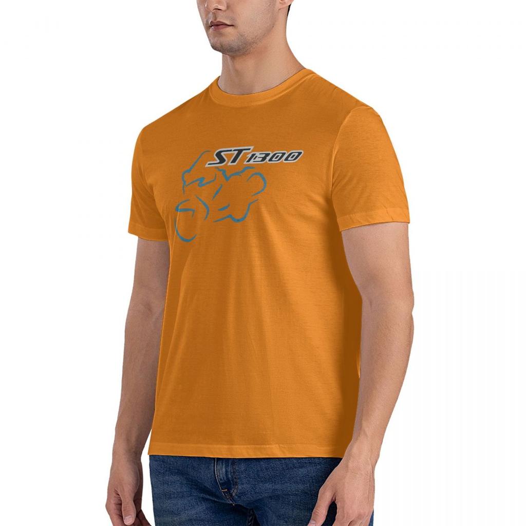 2024 Fashion Hon St 1300 T-Shirt Motorcycle Design Biker Tees Casual Loose Breathable and Comfortable Crew Neck T Shirts