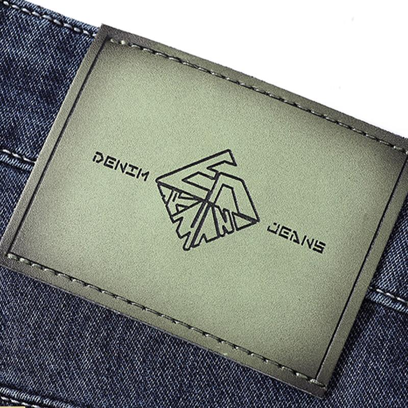 ROMON Men's Straight-Leg Stretch Business Jeans