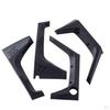 4 Pieces Plastic Wheel Eyebrow Splash Guards Parts Mud Flaps Accessories for Axial Scx10 1:10 RC