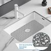 Silicone Sink Drain Hollow Kitchen Filter Splash Mat Table Decoration Sink Mat Non Slip Kitchen Drain Mats Protector Heat Resist