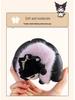 Sanrio Winter Furry Cotton Slippers for Girls – Warm Indoor Cartoon Shoes with Thick Soles, available in Parent-Child Sizes.