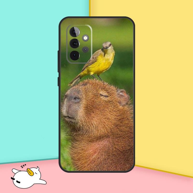 Funny Capybara Cover For Samsung Galaxy A53 A33 A13 A12 A32 A52 A14 A34 A54 A15 A25 A35 A55 A71 A51 Case
