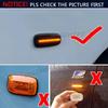 Dynamic LED Turn Signal Light Side Marker Lamps For Toyota Prius Kluger  Land Cruiser 200 Prado 120 RAV4 Altezza Lexus IS200