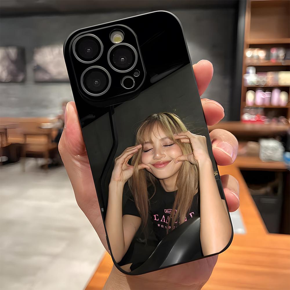 L-Lisa L-Lalisa Handyhülle Für IPhone 17 Pro Max 15 Pro 16 14 Plus 12 13 Mini 11 Pro Stoßfest Weiche Hülle
