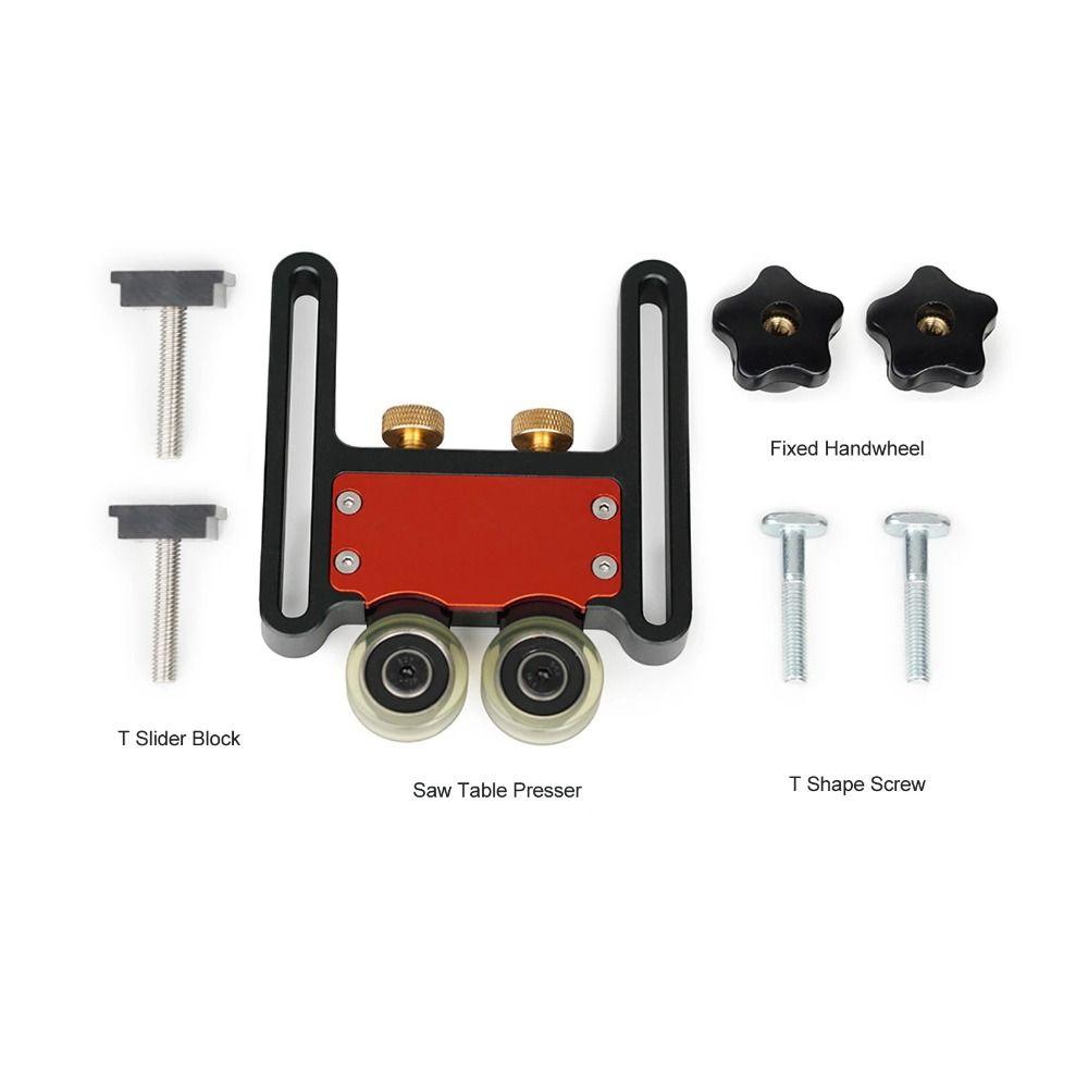 Clear-Cut Stock Roller Safety Feeding Guide Roller Auxiliary Tool Roller Guides Feather Board