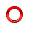 Car Aluminium Alloy Steering Wheel Logo Circle Trim Sticker For Volkswagen VW Golf Polo Jetta CADDY Tiguan Passat Accessories