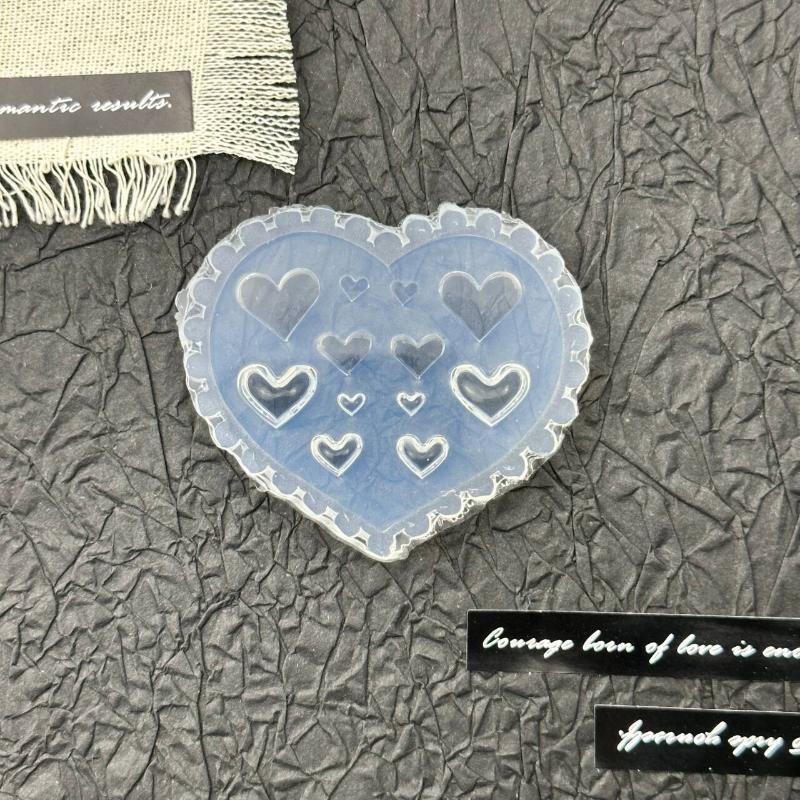 Rose Blomst Sommerfugl 3D Silikon Negler Form Tulipan Negler Maler DIY Neglekunst Dekor Myk Stemplingsform Manikyr Design Verktøy