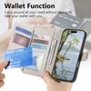 Floral Leather Wallet Case for Oppo A3 Pro/A5 Pro/Realme C63/C75/Reno12 F...Vintage All-in-One Card Holder w/Stand, Magnetic Closure & Wrist Strap