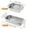 Stainless Steel Expandable Sink Strainer Basket Adjustable Size Sink Net for Draining Fruits Kitchen Dish Washing Colander