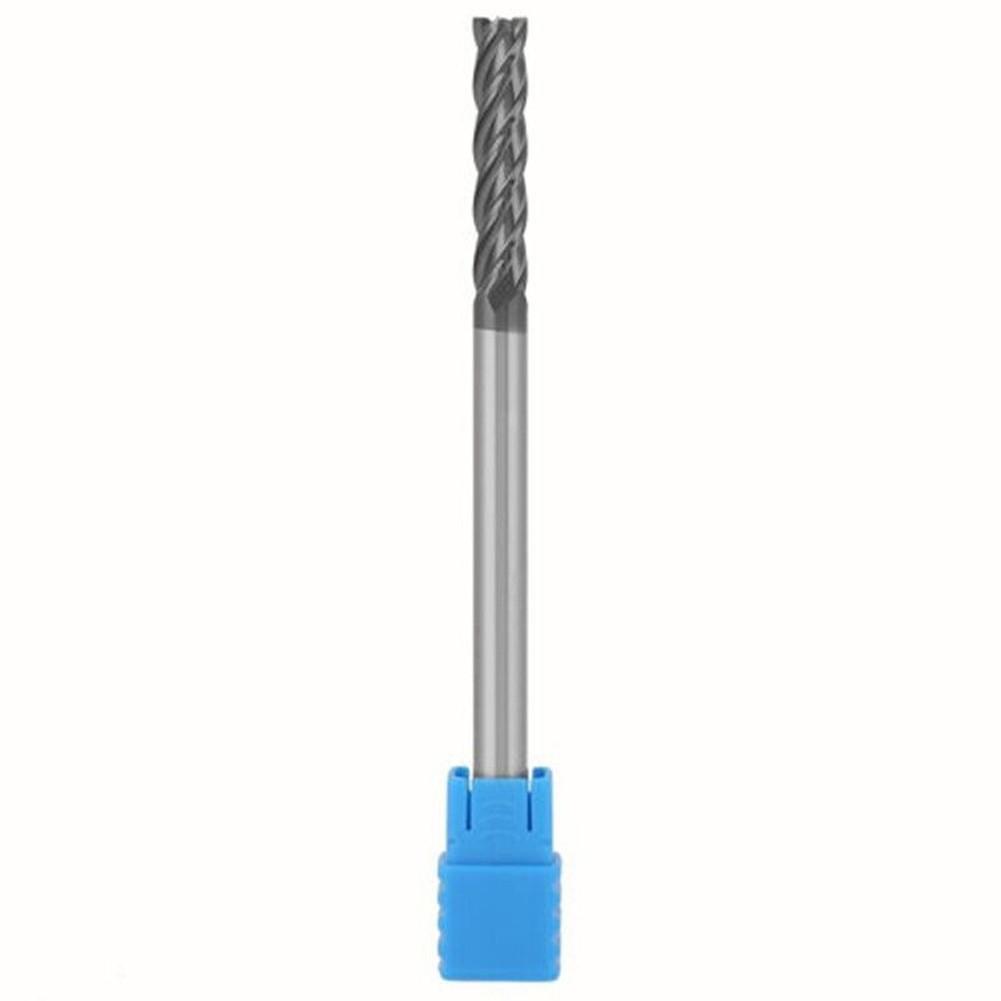 Extra Long Shank 100mm Tungsten Carbide End Mill 4MM CNC Milling Cutter 4 Flutes