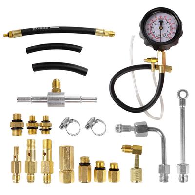 TU-114 Fuel Pressure Gauge Quick Coupling Auto Diagnostics Tools Car Test Set For Fuel Injection Pump Tester