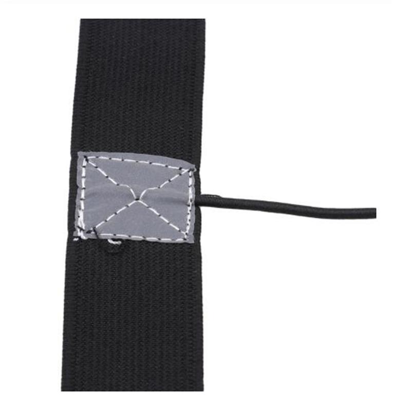 Ceinture de Taille Extérieure pour Course à Pied Triathlon Marathon Ceinture Porte-Numéro de Course Avec Porte-Gel Ceinture en Tissu Moteur Salle de Sport Fitness Accessoires de Sport