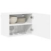 Wall Cabinet LUCCA High Gloss White 50 X 31 X 40 Cm Particleboard