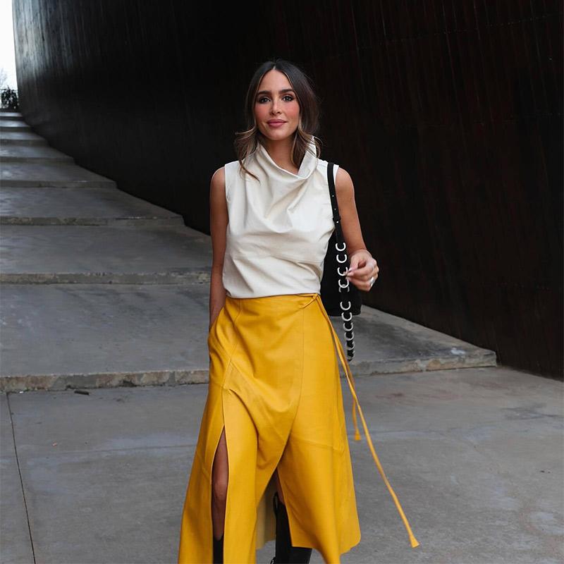 Elegant Stand Collar Soft Blouse Women Loose Draped Sleeveless Solid Shirts Summer Stylish Casual Lady Tops