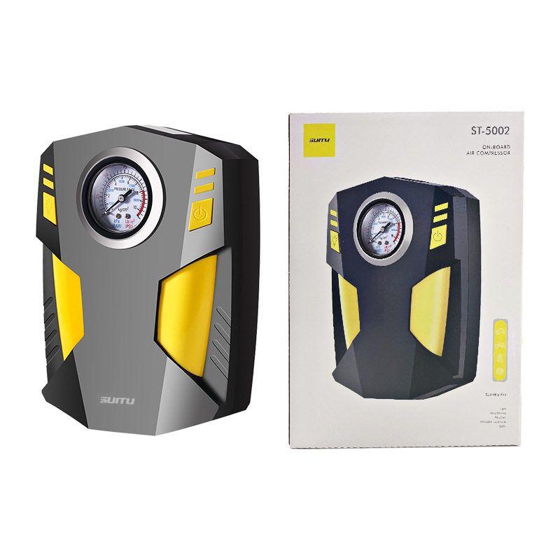 

Vehicle Air Pump Smart Digital Display Inflator Small Handheld Car Air Pump Charging High Power Lighting Travel Pointer Model