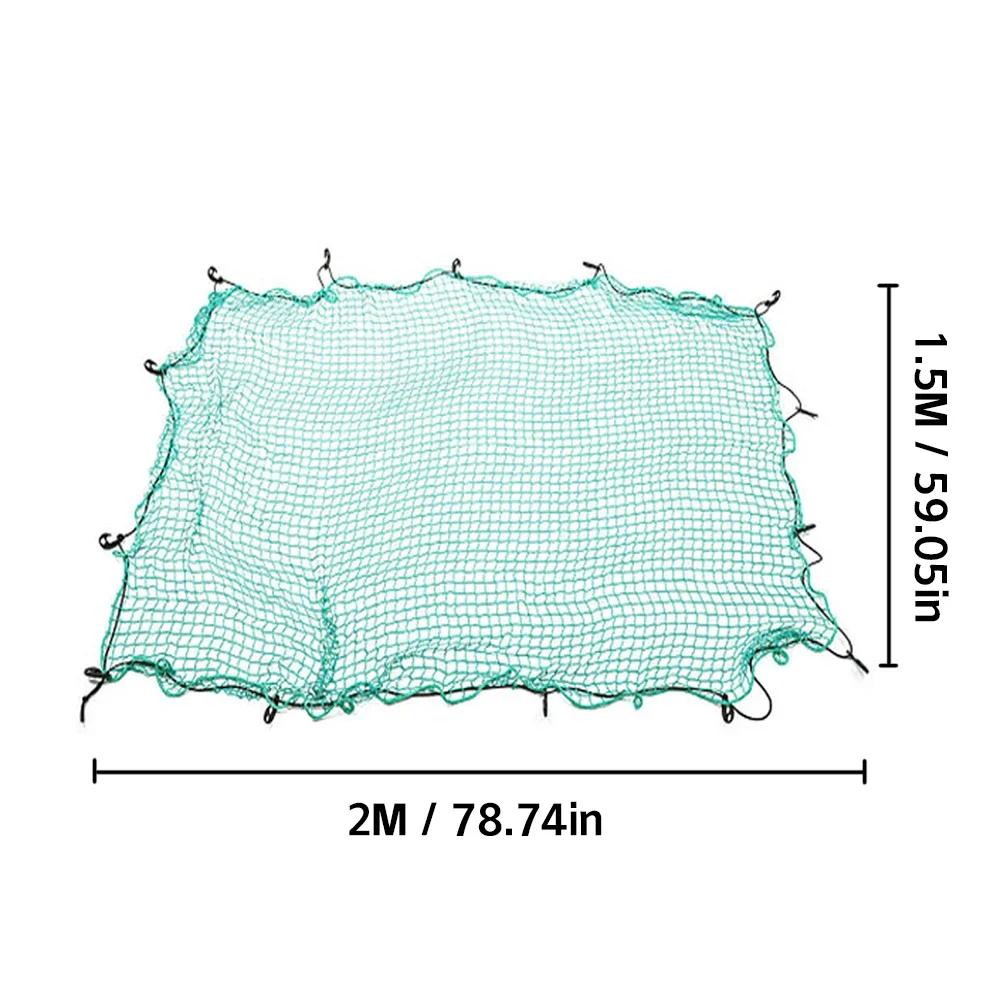 

Trailers Net Stretchable Heavy Duty Cargo Nets Universal Trailer Truck Boat Mesh Bungee Extend Luggage Net for Car Accessories 1Pcs