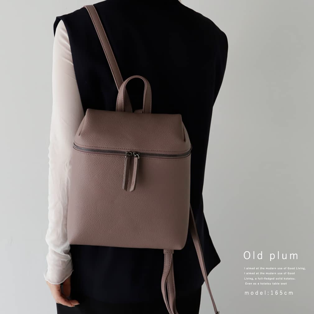 Gratante Square Mini Backpack, Women's Commuter Backpack, abb-g0041 (Old Plum)