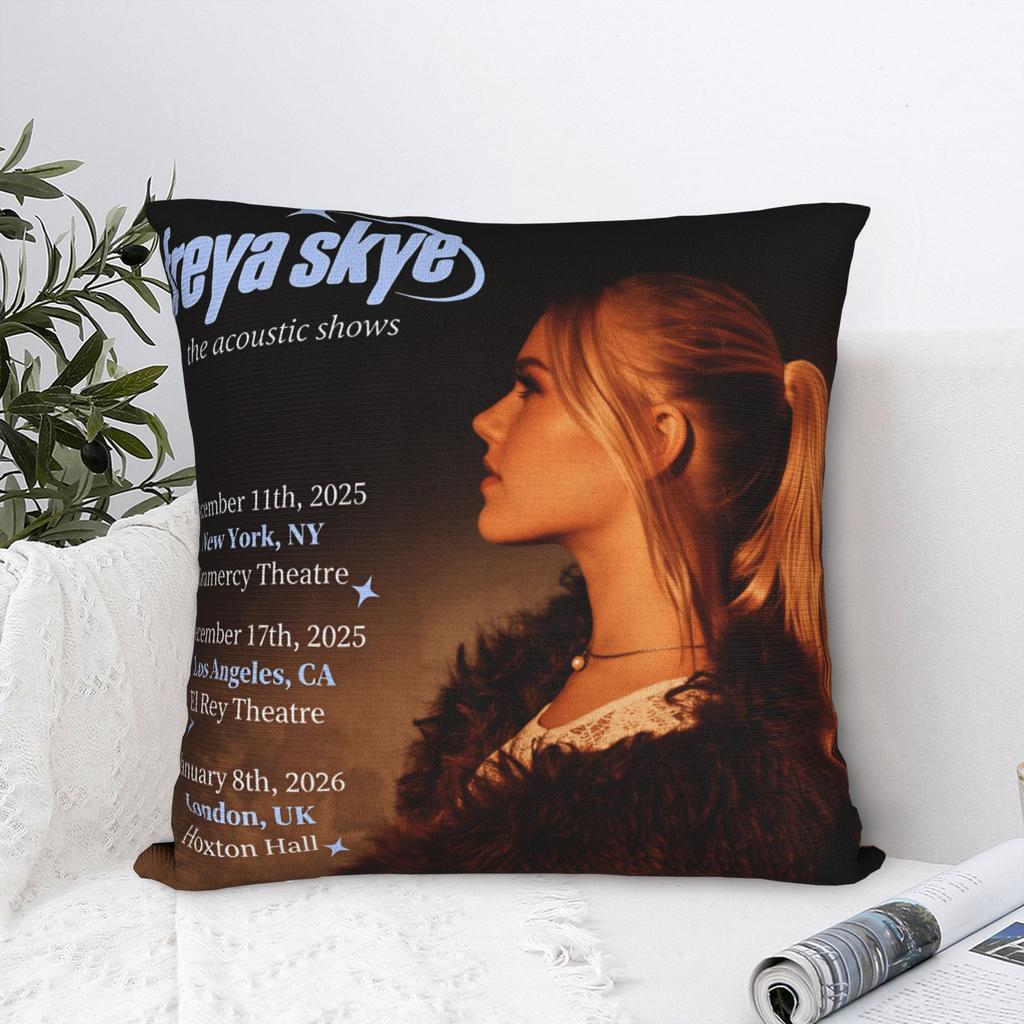 Retro Freya Skye  Pop Art Pattern   Pillow Cover Pillow Case For Living Room Chair Cushion Cover Polyester Design Pillowcases