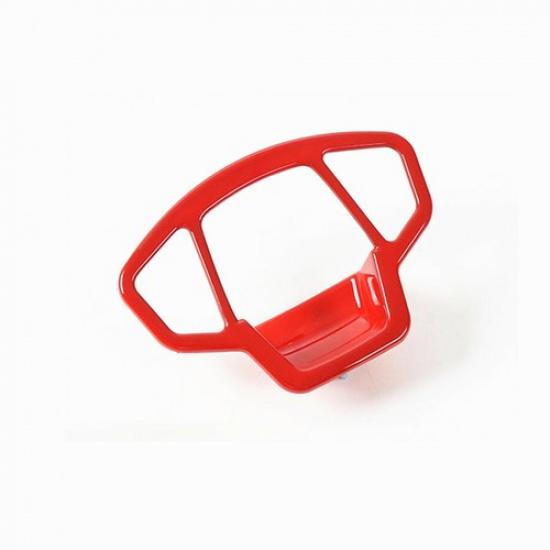 For 2017- Jeep Compass Red Interior Electronic Handbrake Frame Cover Trim 1P