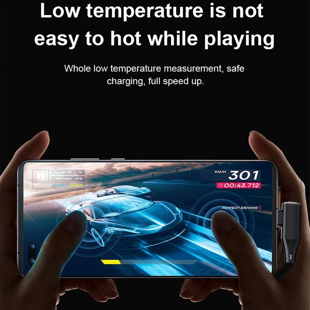 120W USB Type C Cable Super Fast Charging 180° USB C To C USB Cable Quick Charge For Iphone 15 Huawei Samsung Game Data Cable 2M