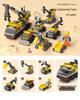Compatible Lego Small Building Blocks: Educational Military Tank & Castle Set for Boys and Girls
