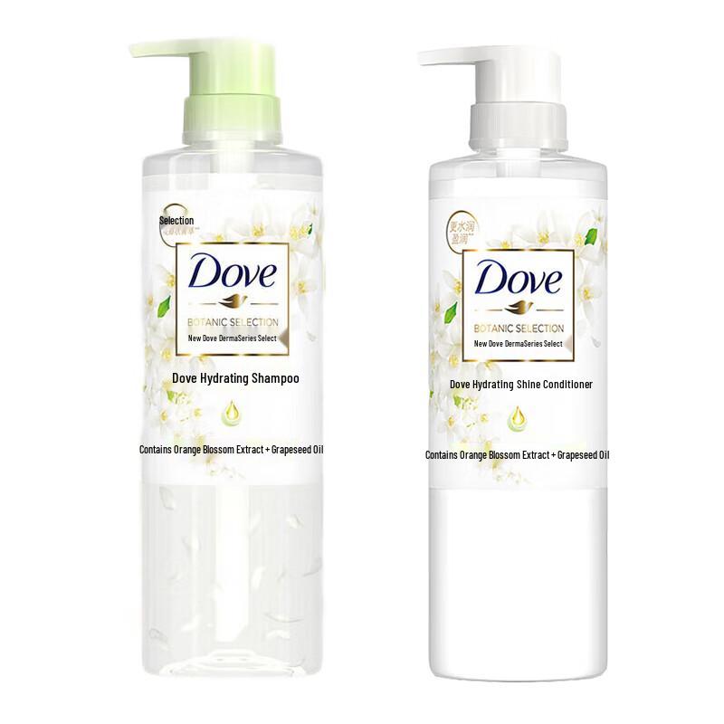 Dove Botanical Orange Blossom Hydrating Hair Care Set