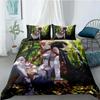 Fashion Gift Cartoon Sword Art Online Bedding Set Anime Bed Linen Quilt Duvet Cover Sets Home Decor Twin Single Queen King Size