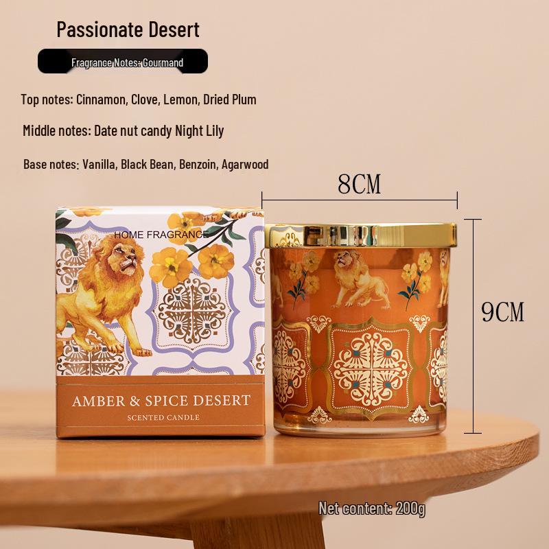 Rose Scented Soy Wax Candle - Aromatherapy Gift for Bedroom, Hotel, or Best Friend's Birthday.