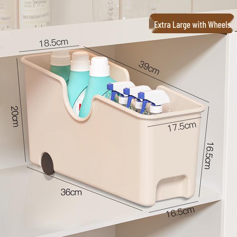 Kitchen and Bathroom Organizer Basket for Snacks and Condiments